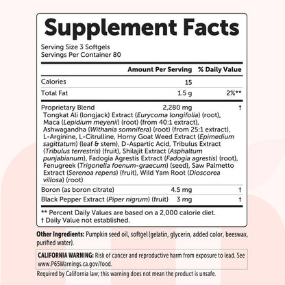 Testosterone 240 Softgels